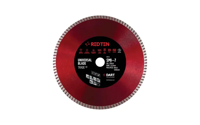 Dart Red Ten Trade Smi-7 Multipurpose Diamond Blade
