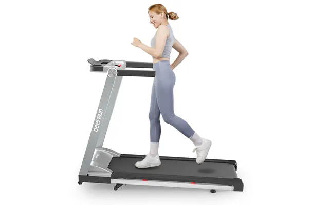 Deerrun A1 Pro Folding Smart Treadmill Best For Home With 6% Incline - 16 Kph, 158 Kg Capacity