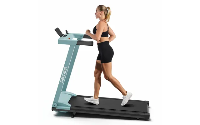 Deerrun A1 Pro Move Foldable Treadmill With 6% Incline 16 Kph, 158kg Capacity, Compact Home Running Machine With Nfc - G