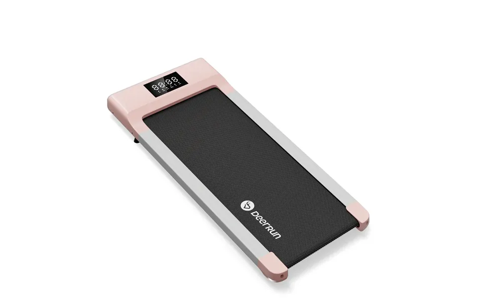 Deerrun Q1 Classic Pro Smart Walking Pad 159 Kg Capacity & Longer Size With Remote Control - Pink