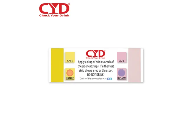 Check Your Drink Strips - 5 Pack