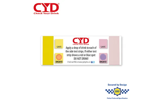 Check Your Drink Strips - 5 Pack