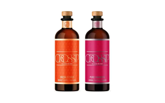 Crossip Fresh Citrus And Pure Hibiscus Bundle 50cl X 2