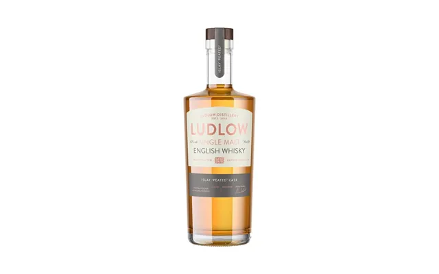 Ludlow Distillery Islay Peated Cask Single Malt English Whisky - 70cl