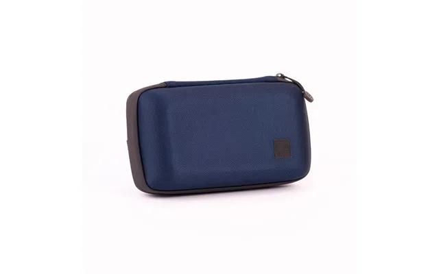 Oak & Ember Flight Flask Whisky Traveller Set - Navy Blue