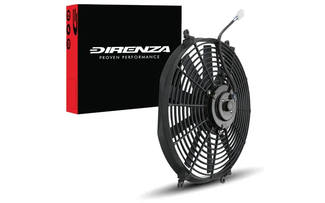 Universal 14 12v 80w Straight Blade Fan Fitting Kit