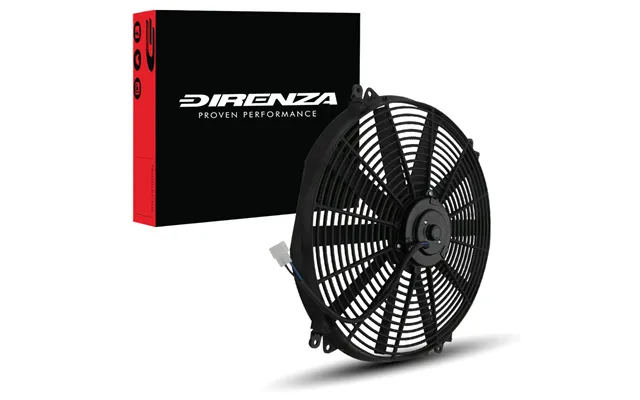 Universal 16 12v 80w Straight Blade Fan Fitting Kit