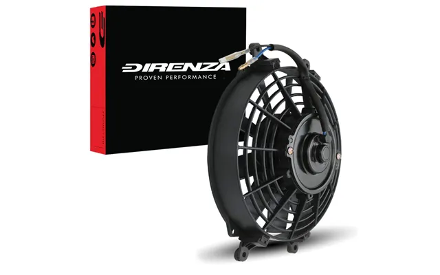 Universal 9 12v 80w Straight Blade Fan Fitting Kit