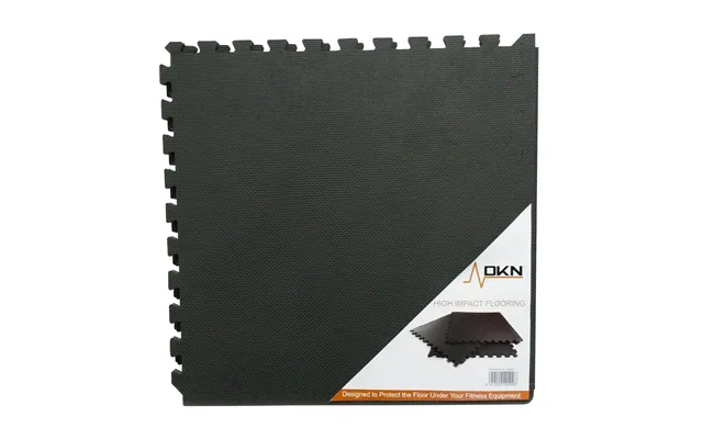 Dkn 6 Piece High Impact Interlocking Floor Protection Mat