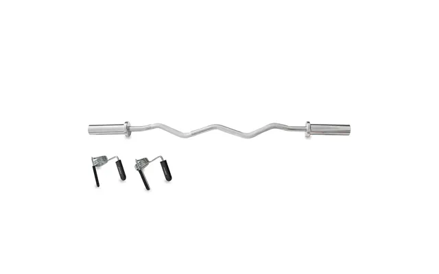 Dkn Olympic Ez Curl Bar With Collars