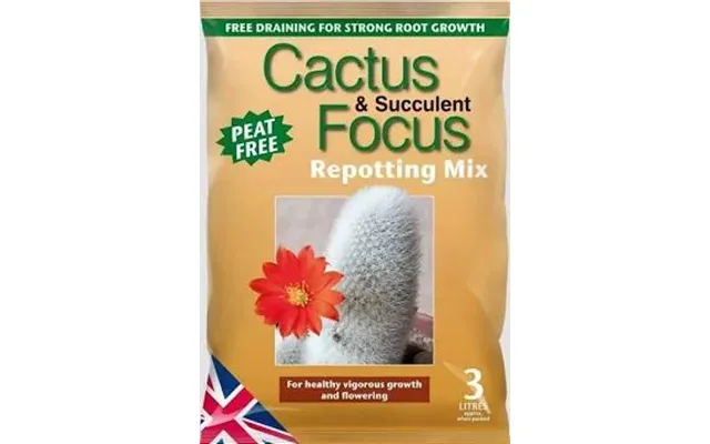 Cactus Focus Repotting Mix 3 Litre - 8 Litre