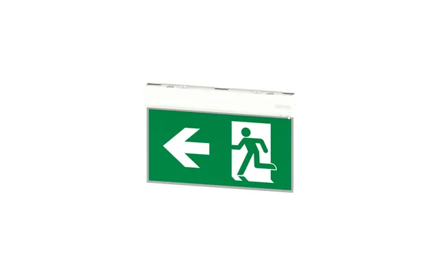 1w Emergency Exit Sign Maintained Up Down Left Right Legends Manual Test Integral Led
