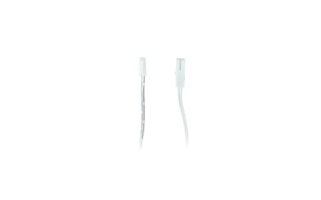 24v 2m Driver Extension Lead Male Female 2 Pin White Integral Led