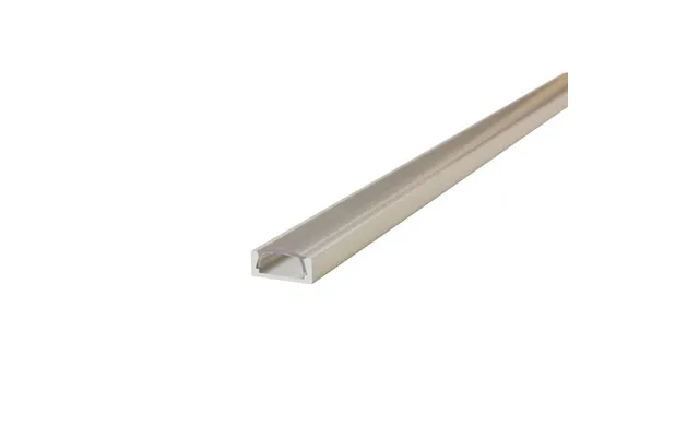 2m Profile Aluminium Surface Mount Clear Clip-in Diffuser Integral Led
