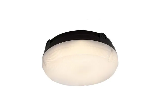 Ansell Delta Photocell 14w Led Bulkhead Black