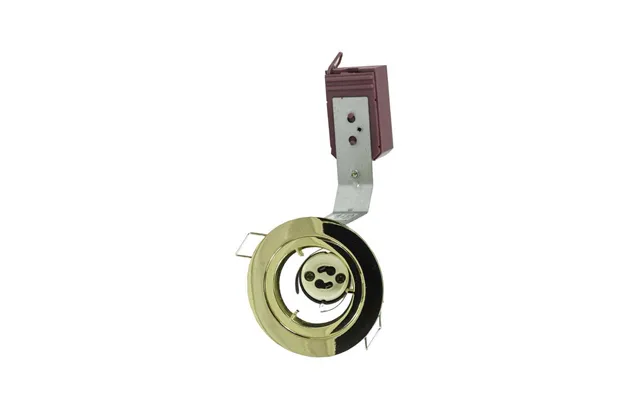 Ansell Gu10 Downlight Brass Fixed