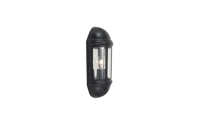 Ansell Latina Polycarbonate Half-lantern Black Alhl Bl