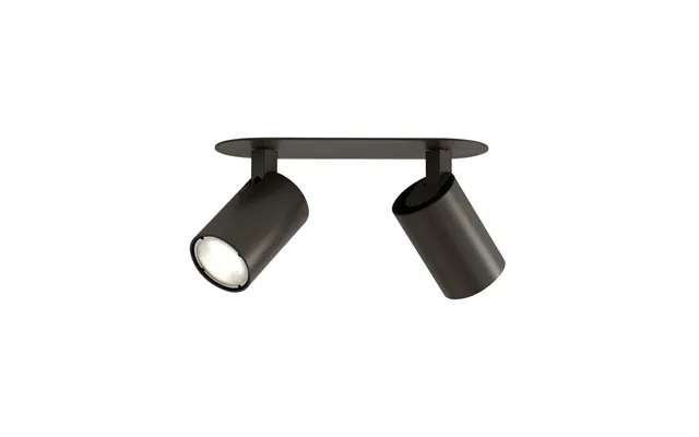 Ascoli Twin Recessed Bronze Spotlight Astro