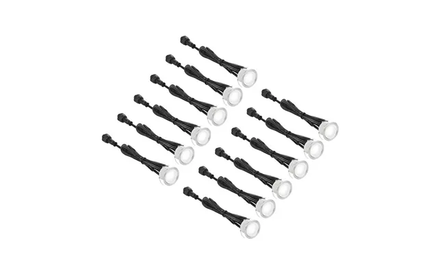 Aurora Led 12 Light Decking Kit 7.2w 3000k With Driver & Cables
