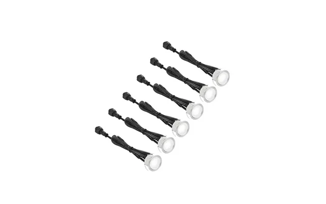 Aurora Led 6 Light Decking Kit 3.6w 4000k With Driver & Cables