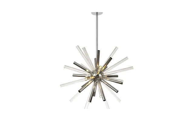 Calypso 72cm Pendant 16 Light G9 Clear & Chrome Polished Chrome Luxuria