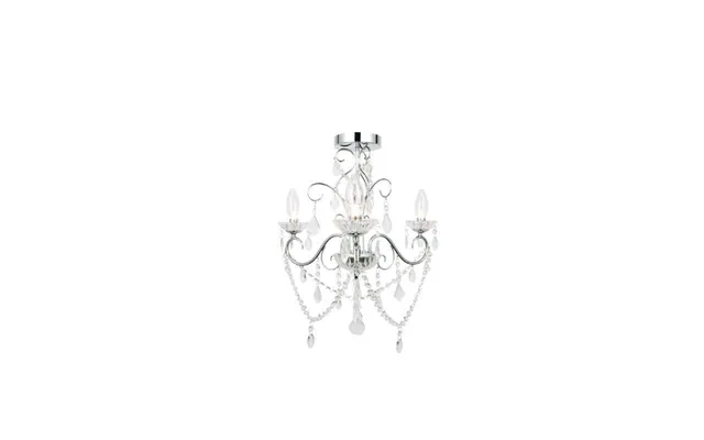 Chandelier Light 3x G9 Chrome Forum Vela Ip44