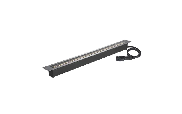 Dasar 1200 Recessed Floor Light 34w 3000k Ip65 Ip67 Square Stainless Steel Slv Lighting