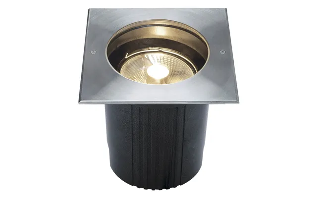 Dasar 215 Outdoor Inground Fitting Qpar111 Ip67 Square Stainless Steel 316 Slv Lighting