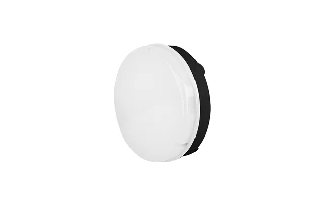 Evo Ip65 Cct Dimmable Microwave Sensor Led Bulkhead 12w Black Ovia Lighting