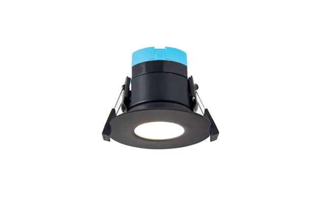 Forum Rhom Ip65 Cct Fire Rated Downlight Satin Black