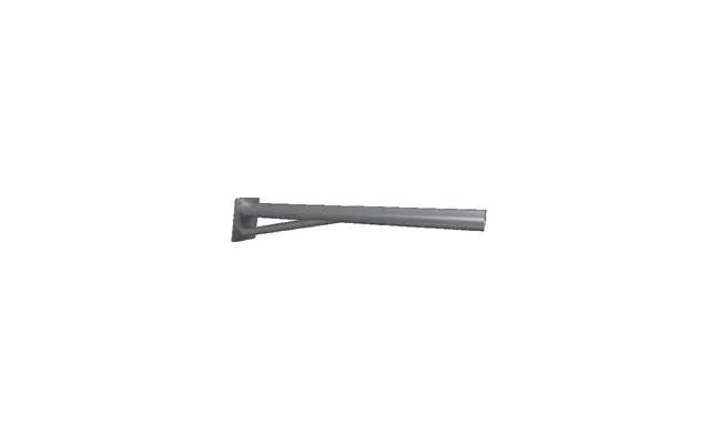 Gator 76mm Diameter Wall Arm Bracket Grey Ovia