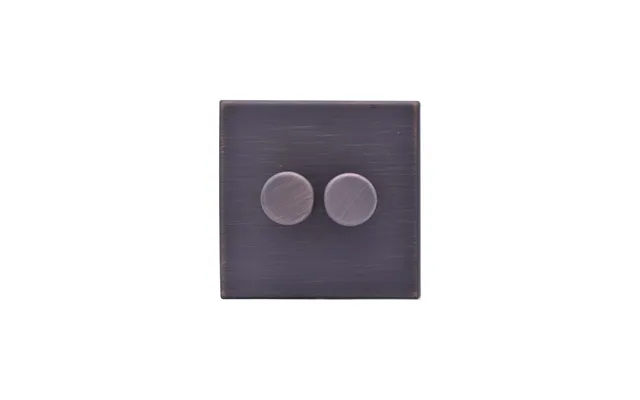 Hamilton G2 2 Gang 250w Wi-fi Led Smart Dimmer Switches Etrium Bronze