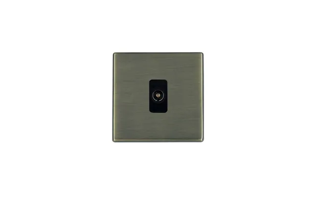 Hamilton G2 Ab Non-isolated Tv 1in 1out Outlet Insert Black