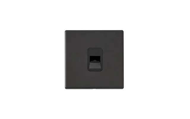 Hamilton G2 Mb 1 Gang Telephone Master Insert Black