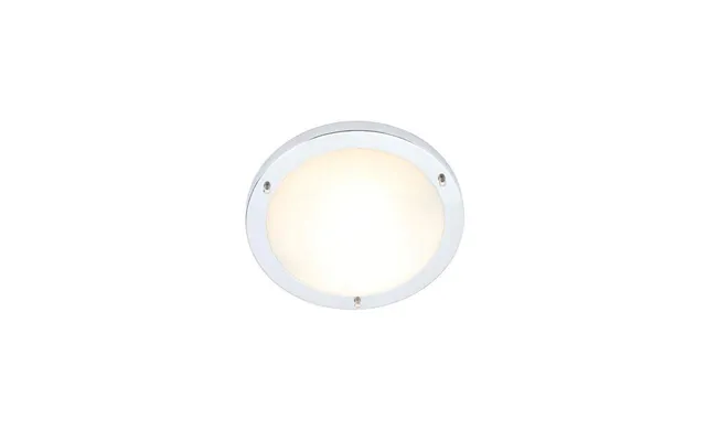 Large Flush Ceiling Light Chrome 2x E27 Ip44 Forum Delphi