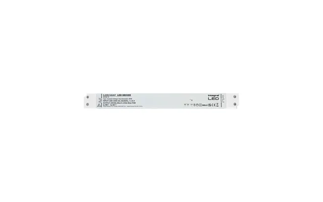 Led Driver Long & Slim Non-dimmable 24v Dc Ip20 75w Integral Led