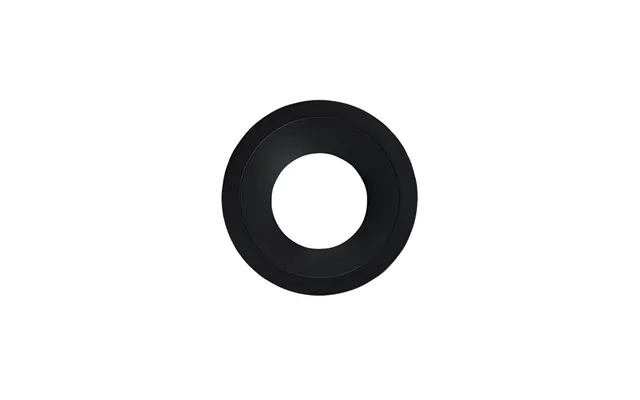 Led'up Fixed Baffled Round Aluminium Bezel Matt Black Aurora product image