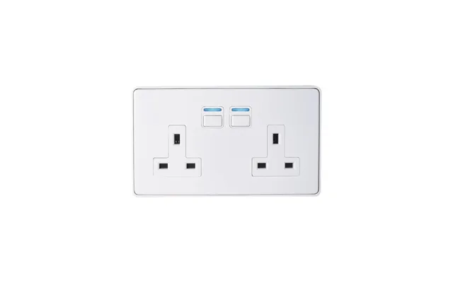 Lightwave Rf Power Sockets Gen2 White Metal