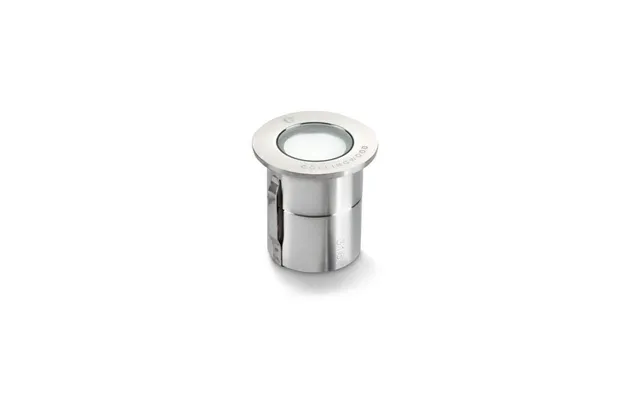 Low Voltage Ground Light 1w 2700k Brushed Metal Ip68 Collingwood Gl019 Frosted