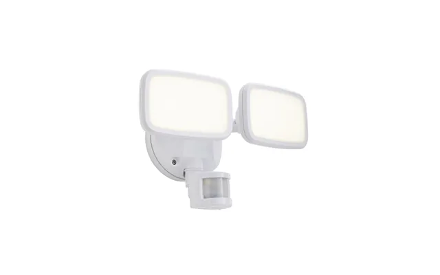 Lynn Pir Twin Security Spotlight White Forum Lighting