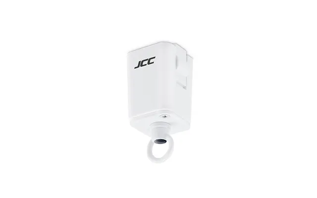 Mainline Mains Ip20 Pendant Suspension Track Adaptor White Jcc