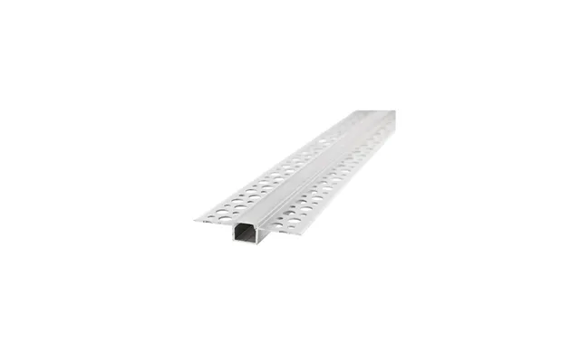 Narrow Recessed Frosted Diffuser Profile Aluminium Rail 2 Metre Integral Led