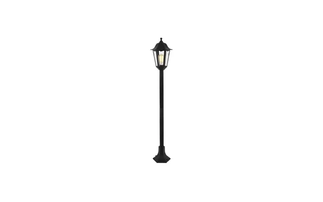 Post Lantern 6 Panel Black Forum Bianca Ip44