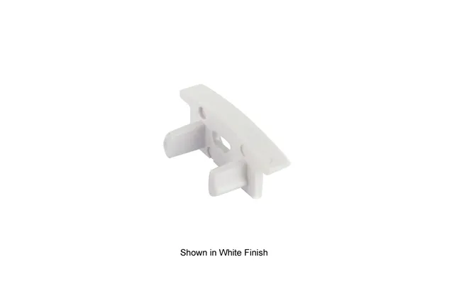 Profile Black End Cap With Hole For Ilpfr071b Ilpfr072b Integral Led