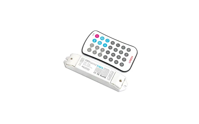 Rf Receiver And Remote Button Digital Rgb Pixel Controller Integral Led