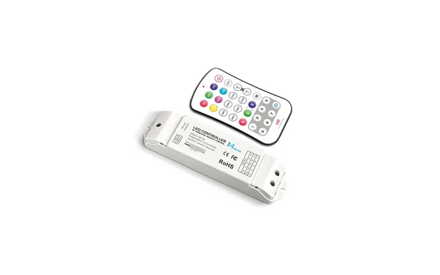 Rf Receiver And Remote Button Integral Led