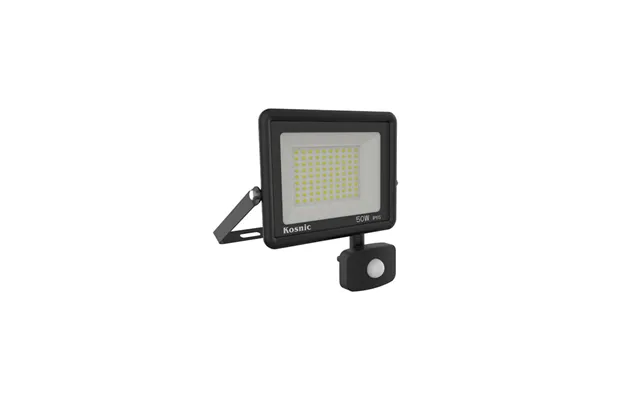 Rhine Slim Profile Led Floodlight With Pir 50w 3000k Kosnic