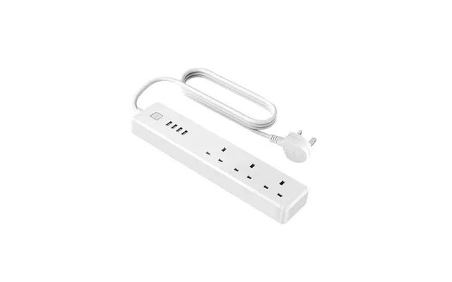 Smart Wi-fi Uk Power Extension Strip With Usb Ener-j