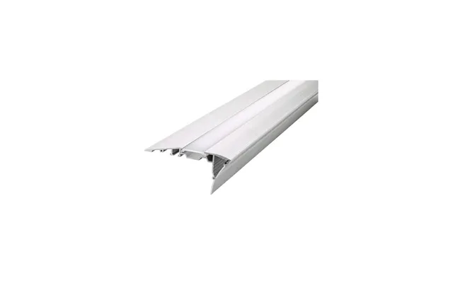 Stair Surface Mount 1m Frosted Diffuser Profile Aluminium Rail Integral Led