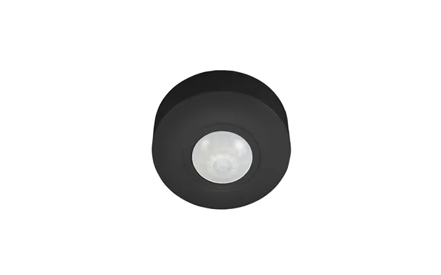 Surface Mounted 360 Degree Compact Ip44 Pir Sensor Black Ovia